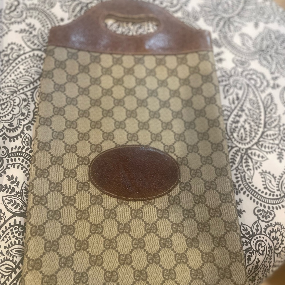 Gucci - GG Supreme Top Handle Bag Vintage